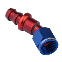 Proflow 30 Degree Push On Hose End Hose End Barb to Female-04AN PFE407-04