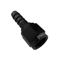Proflow 3/8in. Straight Barb Male Fitting To 04AN Female Black PFE411-04-06BK
