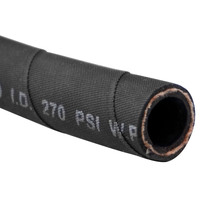 Proflow Black Industrial Push Lock Hose -08AN (1/2'') 5 Metre Length PFE420R-08BK-5