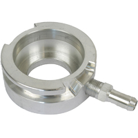 Proflow Billet Aluminium Radiator Filler Neck Weld On, 32mm, Suit Japanese Size Radiator Cap, Each