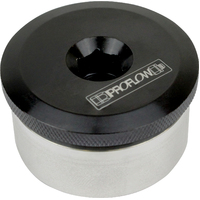 Proflow Oil Filler Cap, Weld-On, Aluminium Bung with Aluminium Cap, For Differentials, Oil Tanks, 1.50'', Each