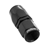 Proflow Fitting Hose End Straight Full Flow -20AN, Black
