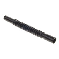 Proflow Submersible Corrugated PTFE Fuel Hose, 3/8'' ID, 240mm , E85 Compatible