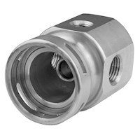 Proflow Bosch Fuel Regulator Adaptor Silver PFE659
