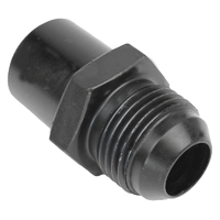 Proflow Valve Cover Breather Adaptor Hose End To -10AN, Black, For Nissan RB26