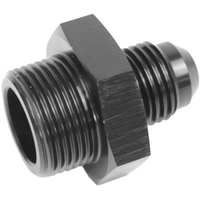 Proflow Valve Cover Breather Adaptor Hose End To -06AN Black For Holden Commodore VL for Nissan RB PFE669-06