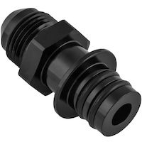 Proflow Fitting Transmission Adaptor For Ford ZF to AN Hose End, Straight, Black AN8