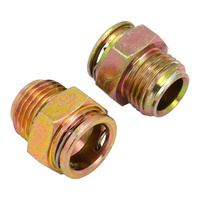 Proflow Transmission Cooler Adaptor 5/8"-18 Male to 3/8" Quick Connect VE/VF