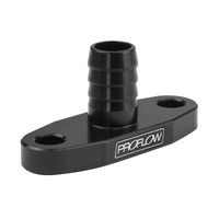 Proflow Adapter Turbo Oil Drain 52mm T3/T4 Aluminium Adaptor 5/8in. Barb Black PFE678BK