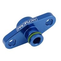 Proflow Fuel Rail Adaptor Fitting Aluminium 11mm To Female 1/8 NPT for Nissan / for Subaru / Mazda PFE682-18