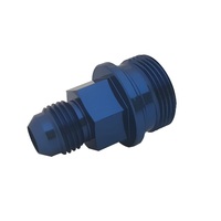 Proflow Fitting Inlet Fuel Adaptor Male Holley Fuel Bowl 7/8 x 20 Short -06AN Blue PFE700-06