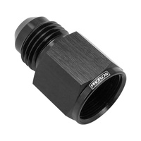 Proflow Fitting Straight Adaptor Female 5/8''-18 Female Flare To -06AN Suits Ford XA XB XC Power Steering Pump Black