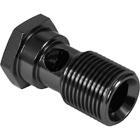 Proflow Fitting Banjo Bolt M12 x 1.25 Thread, Black