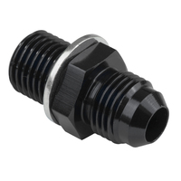 Proflow Fitting Adaptor Male M14 x 1.50mm To Fitting Adaptor Male -08AN, Black