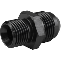 Proflow Fitting Adaptor Male M16 x 1.50mm To Fitting Adaptor Male -10AN, Black