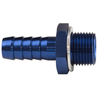 Proflow Fitting Adaptor Male M18 x 1.50mm To 1/2in. in. Barb, Blue
