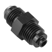 Proflow Power Steering Bump Tube Adaptor Fitting M14 x 1.50 To -06AN, Black