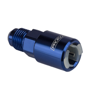 Proflow 3/8in. Female Fitting Quick Connect Straight To -06AN Male Blue PFE808-02
