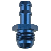Proflow 3/8in. Fitting Male Barb To -08AN Adaptor Blue PFE817-06-08