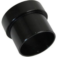 Proflow AN Aluminium Tube Sleeve, 5/8in, Black