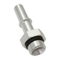 Proflow 3/8'' Fitting Male Quick Connect To -06AN O-Ring Male Silver PFE831-02