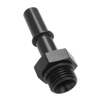 Proflow 3/8'' Fitting Male Quick Connect To -06AN O-Ring Male Black PFE831-02BK