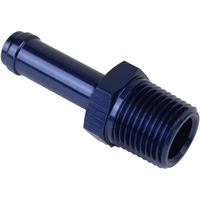 Proflow 1/4in. Barb Male Fitting To 1/4in. NPT Blue PFE841-04-04