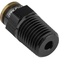 Proflow Fitting Push Release Straight 3/16in. Tube To 1/8in. NPT Black PFE851-02BK