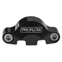 Proflow Billet Aluminium Side Feed Injector Cap For Nissan, Black