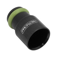 Proflow Aluminium Fuel Injector Adaptor 14mm Black Extended to Standard Length