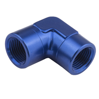 Proflow 90 Degree Coupler Female - Female Elbow 1/2in. NPT, Blue