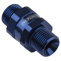 Proflow Fitting Male Swivel adaptor 18mm x 1.50 To Male -10AN, Blue