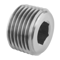 Proflow Fitting Socket Plug 1/8in. NPT Stainless