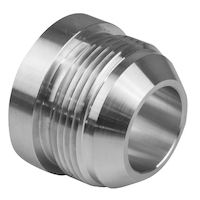 Proflow Fitting Aluminium Fitting Weld On Bung -08AN
