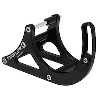 Proflow Alternator Bracket Kit Aluminium For Holden V8 Passengers Side Mid Mount V8 Black PFEABHOL02BK