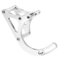 Proflow Alternator Bracket Kit, Aluminium For Holden V8 Passengers Side Mid Mount V8, Silver