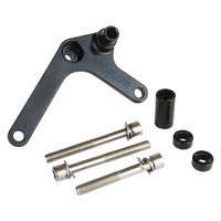 Proflow Alternator Bracket Kit Aluminium GM For Chevrolet For Holden VE-VF Commodores LS3 Black PFEABHOL05BK