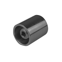 Proflow Hose End Air Conditioning 304 Stainless Black Charge Port Cap Large
