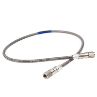 Proflow  Brake Line -03AN Stainless Hose End ADR 1000mm