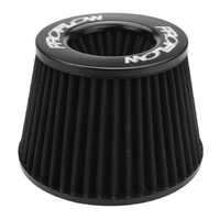 Proflow Air Filter, Pod Style, Black, 100mm High, 63.5mm (2-1/2') Neck