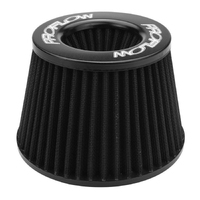 Proflow Air Filter Pod Style Black 100mm High 63.5mm (2-1/2') Neck PFEAF-10063B