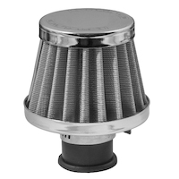 Proflow Mini Air Filter Breather 38mm High 12mm (0.47') Neck Stainless