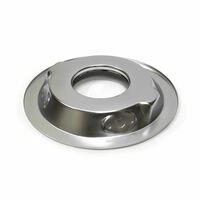 Proflow Air Filter Base 14in. Suit 5-1/8in. Neck Recessed Base, Chrome