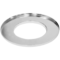 Proflow Air Filter 9" Base 7-5/16in. Neck Flat Base, Chrome