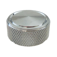 Proflow Air Cleaner Nut Chrome Knurled Small 1/4-20 Thread