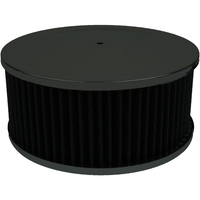 Proflow Air Filter Assembly Round 9in. x 3in. Black PFEAF-6230076BKK