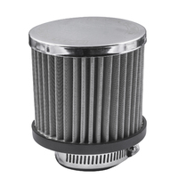 Proflow Breather Filter Clamp On 70mm High 35mm (1-3/8in. ) Neck, Stainless