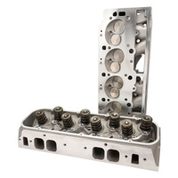 Proflow Cylinder Heads AirMax 290 Aluminium BB Chevrolet Assembled 112cc Chamber 290cc Intake Runner Pair