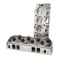 Proflow Cylinder Heads SuperMax 335 Aluminium BB Chevrolet Assembled 120cc Chamber 335cc Intake Runner Pair