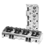 Proflow Cylinder Heads Aluminium Assembled 64cc Chamber Straight Plug 180cc Intake Runner SB For Chevrolet Pair PFEAHC18064SP